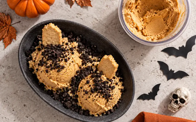 Pumpkin Cheesecake Graveyard